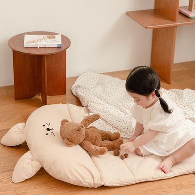 正韓Hello HiZoo - 純手工製純棉柔感便攜式動物兒童睡袋(枕頭+睡墊+被子)-Hi Cat貓貓