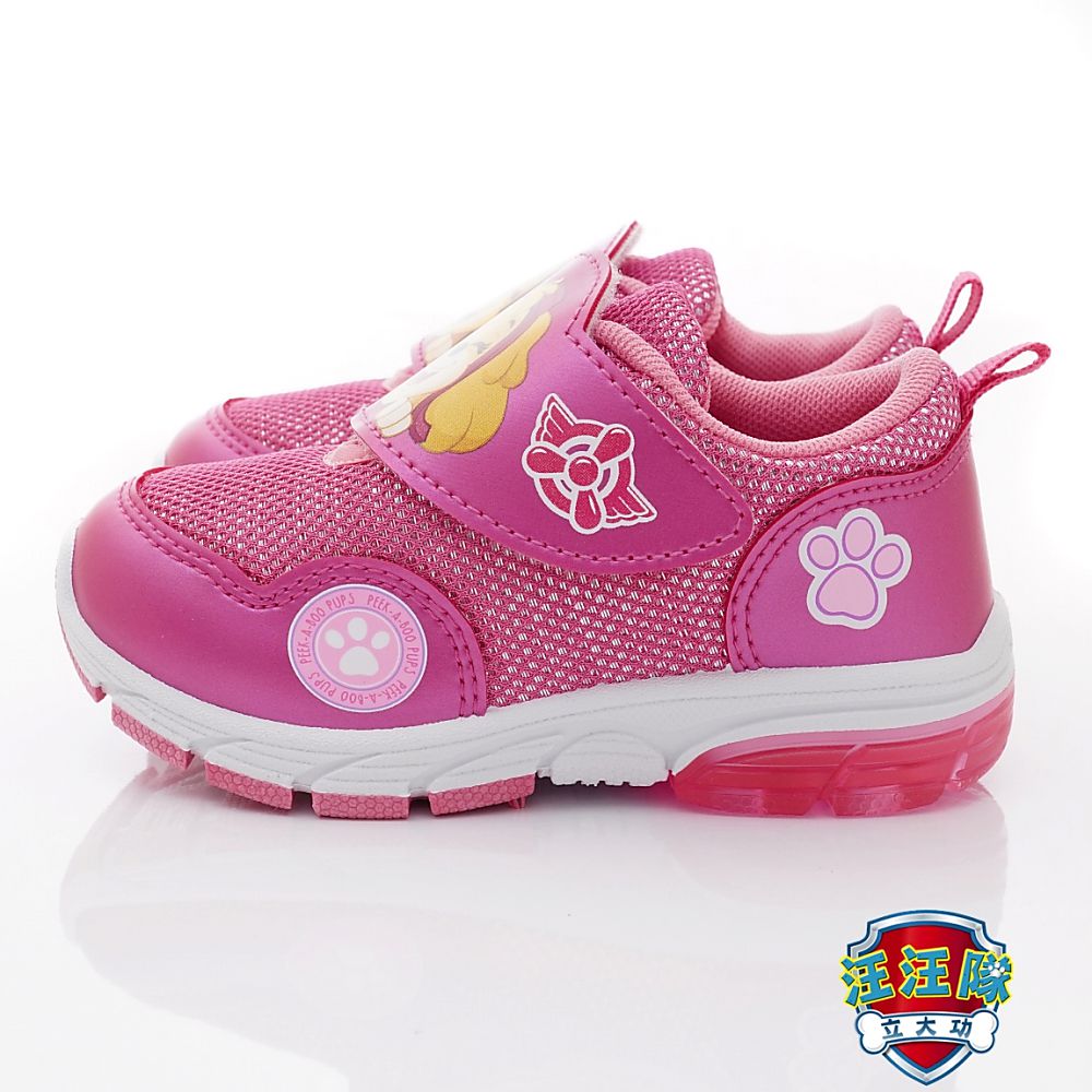 汪汪隊立大功 - 汪汪隊運動休閒鞋款(中小童款)-桃紅