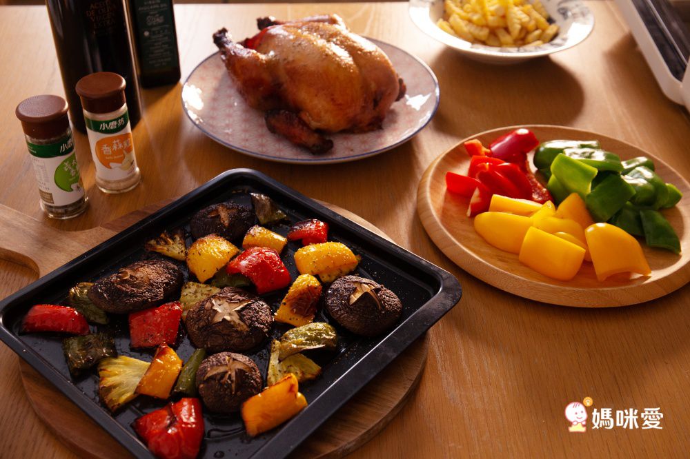 ikiiki 伊崎 - 氣炸烤箱(12公升)-七件大全配組-湖水綠