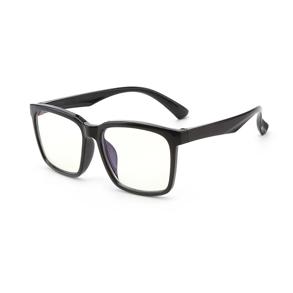 ALEGANT - 小鹿黑兒童專用輕量矽膠彈性方框UV400濾藍光眼鏡