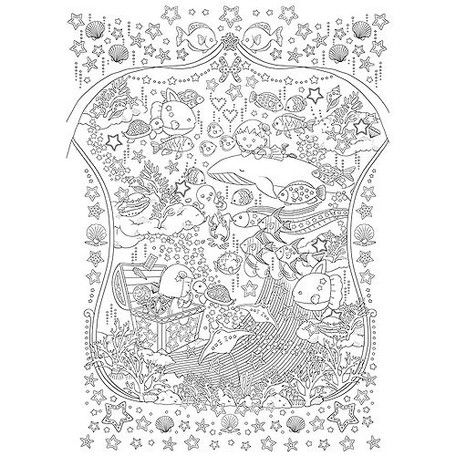 日本文具代購 - B5尺寸繪圖本-櫻桃小丸子與星座