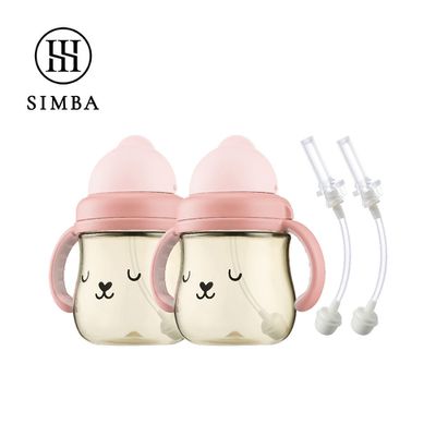 Simba 小獅王辛巴 - 雙倍好樂飲！不缺水兩支接力組-悠悠粉