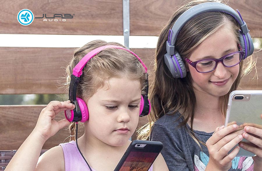 JLAB - JBuddies Studio 兒童耳機-附麥克風-紫色 (23 x 18 x 8 cm)