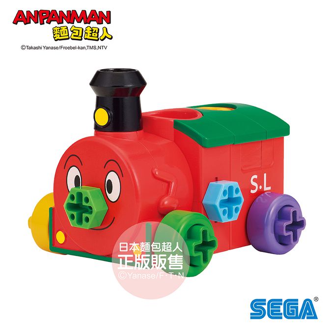 日本麵包超人 - 螺絲轉轉DIY~麵包超人號與夥伴們(3歲-)
