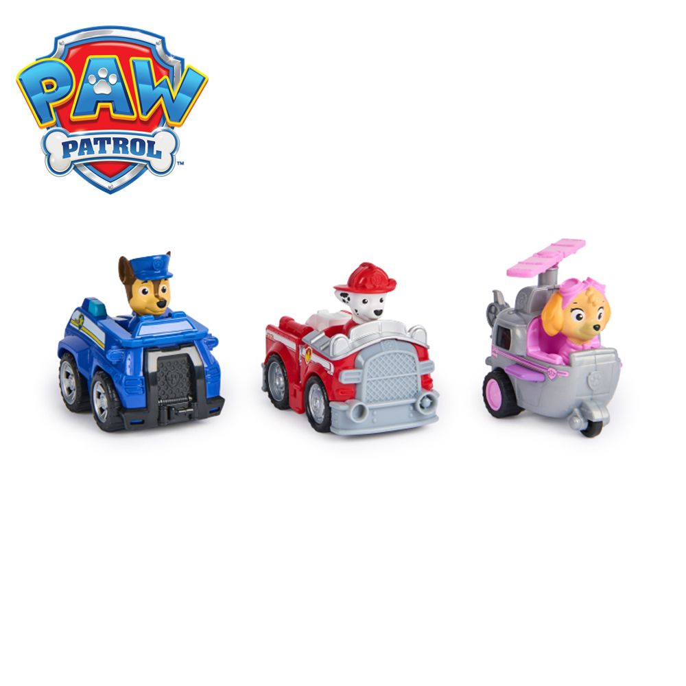 汪汪隊立大功 救援迴力車輛3入組