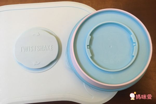 一轉即扣！吸力超強不打翻【瑞典 TwistShake 餐盤】
