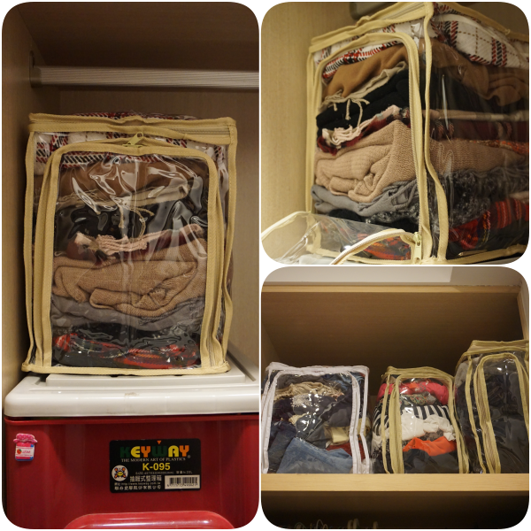 香港百寶袋王 Bagtory HK - 雙袋口(混款)-3入組-黑