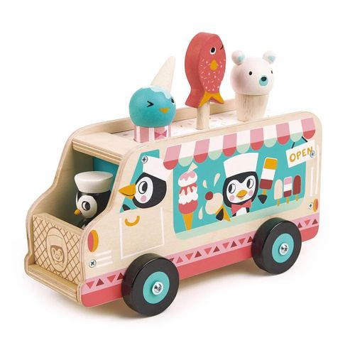 企鵝老闆冰淇淋車