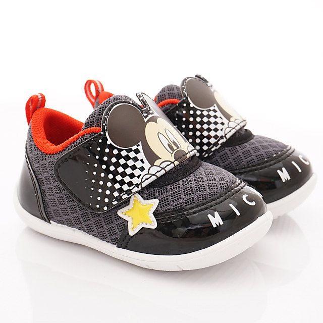 Disney 迪士尼 - 卡通童鞋-米奇超輕運動鞋(小童段)-黑
