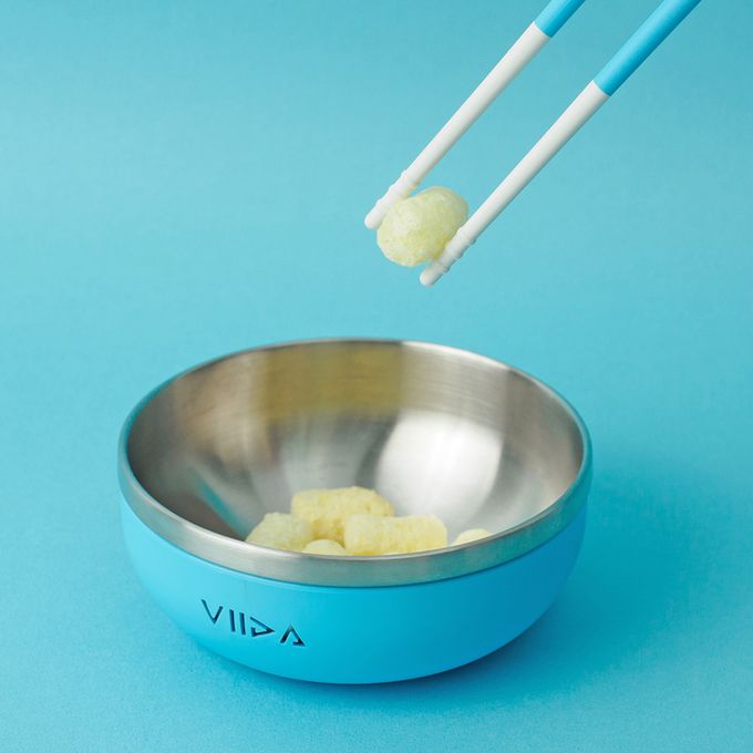 VIIDA - 抗菌學習筷補助器(台灣生產製造/抗菌食品級樹脂)-薰衣草紫