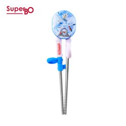 SuperBO - (任)3D不鏽鋼學習筷-超人力霸王(傑洛)Zero