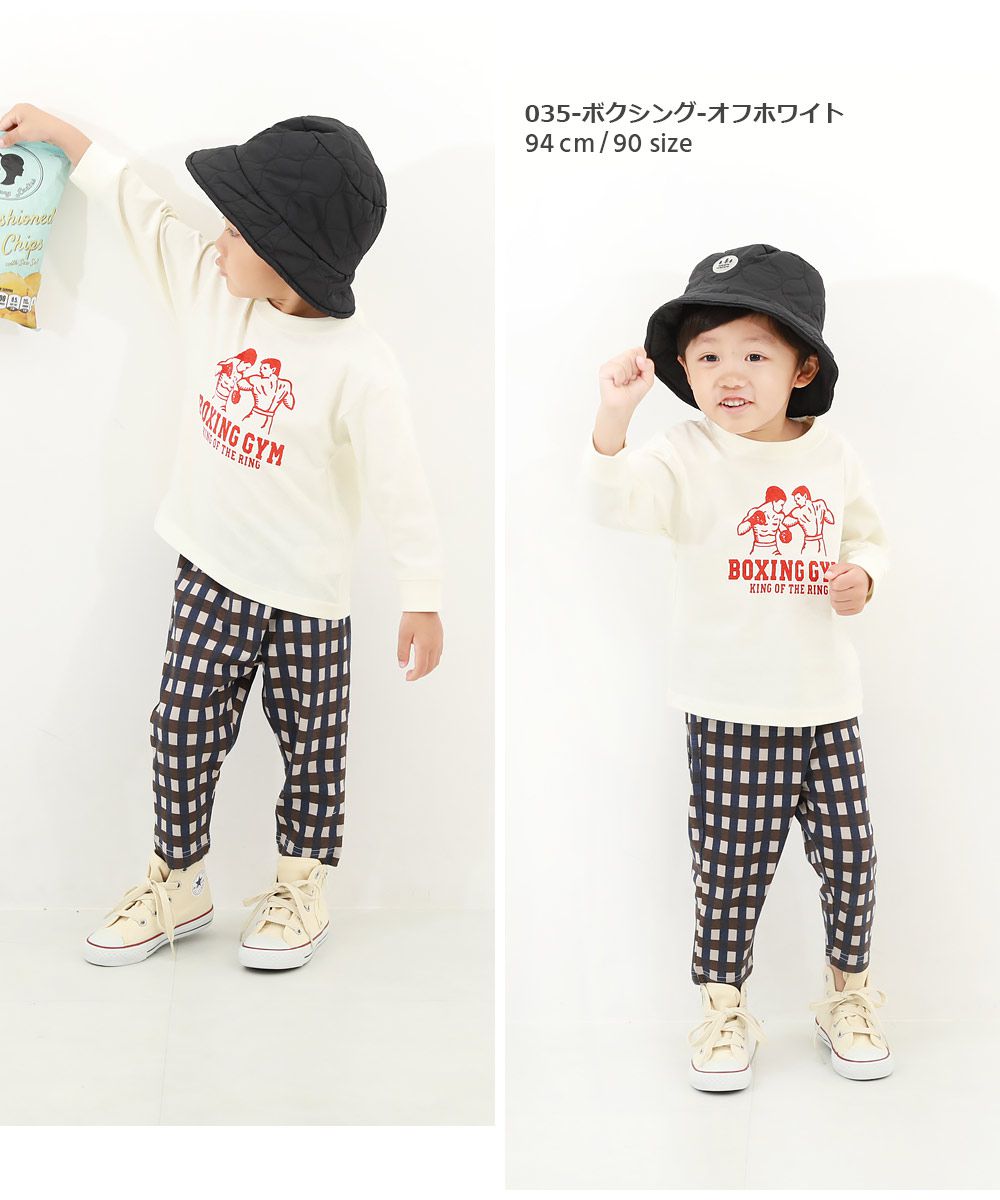 日本 devirock - 定番百搭印花長袖上衣-NEW YORK-藍紫