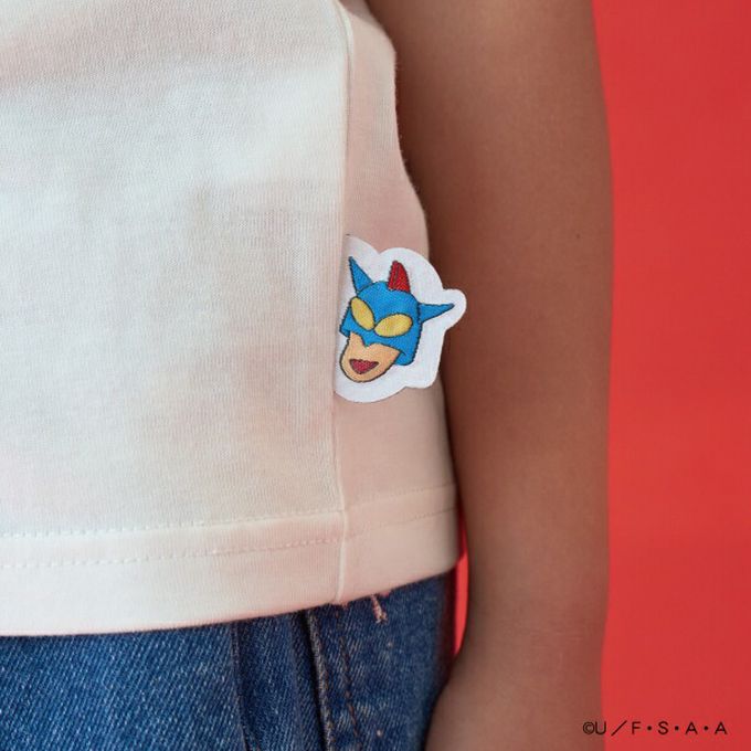 日本 b-ROOM - 聯名限定 短袖上衣-超人小新-黑