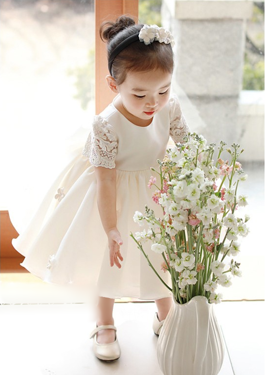 Princess 純手工訂製♚夢幻光澤緞面公主禮服