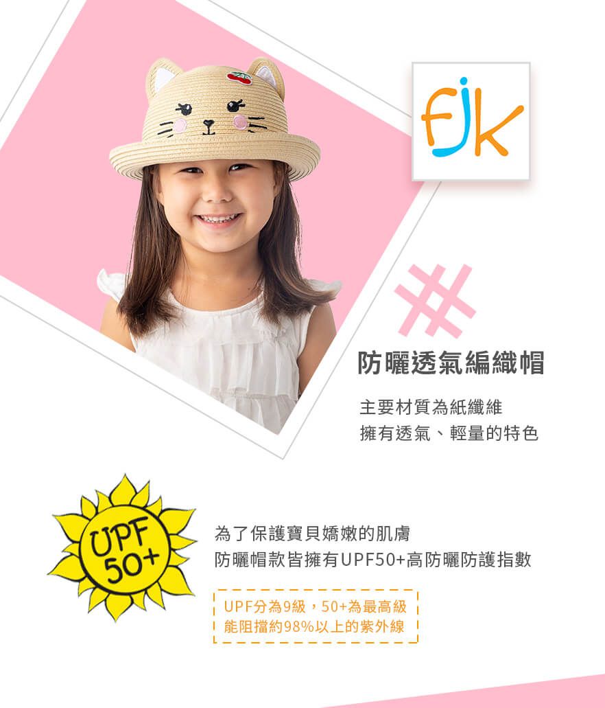 加拿大 flapjackkids - 防曬透氣編織帽-獨角獸