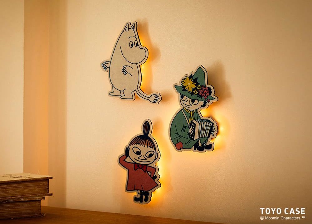 日本 TOYO CASE - LED 感應夜燈壁飾-小不點 (約12.2x2.3x19cm)