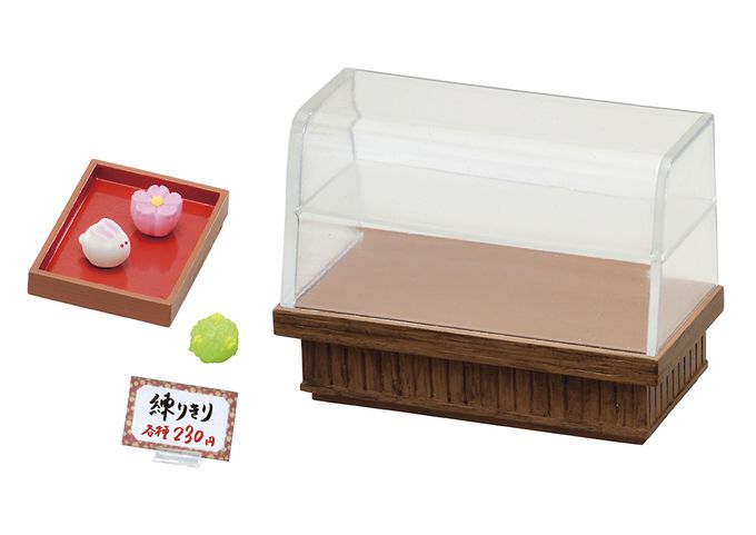 RE-MENT - ぷちサンプル系列 下町的老舖和果子店滿月堂 整組8種