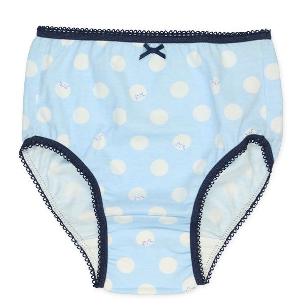 日本西松屋 - 棉混透氣女孩內褲4件組-小熊獨角獸