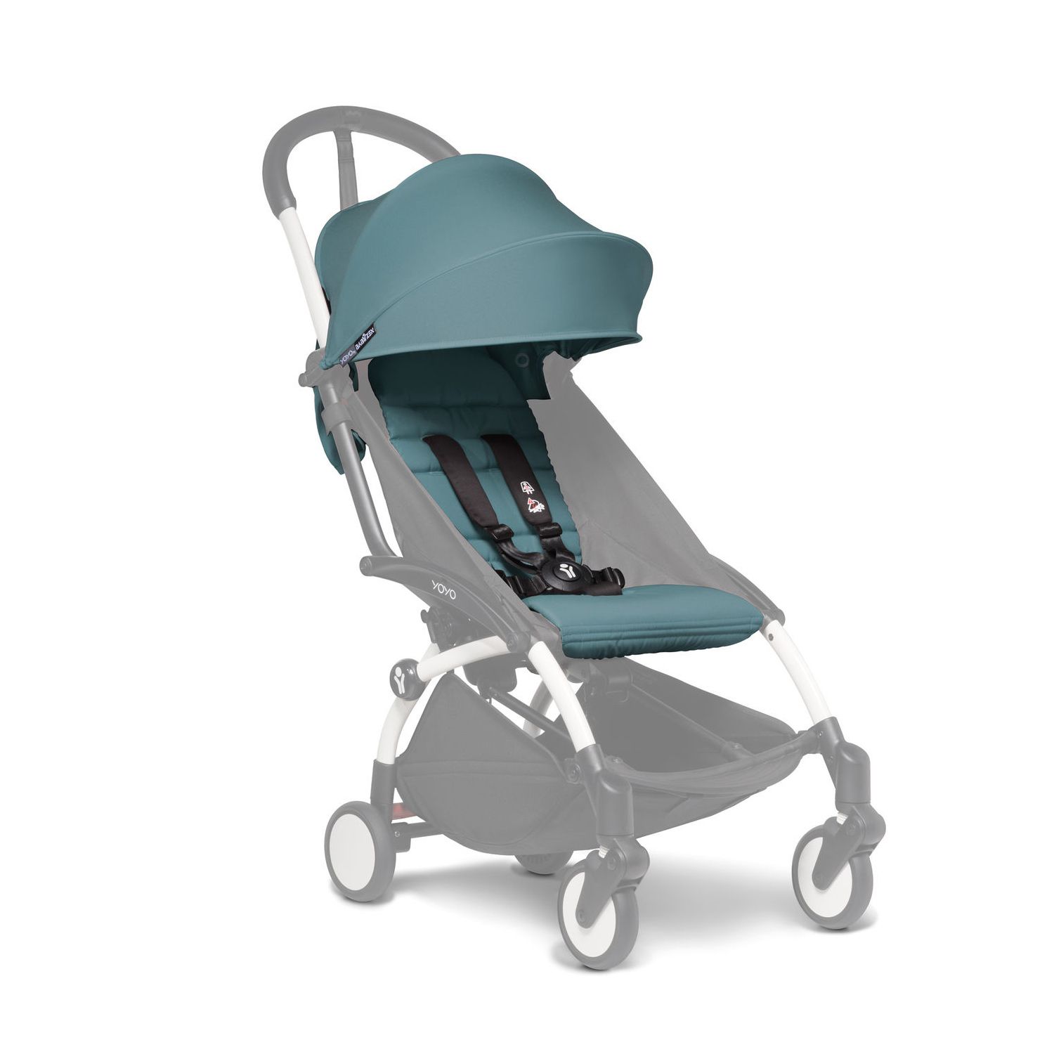 法國BABYZEN - 6+陽棚坐墊組-灰