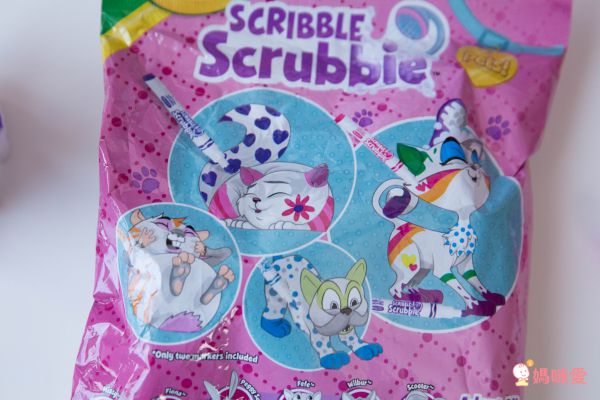 Crayola繪兒樂 - 【熱銷】彩繪百變毛小孩-寵物公仔*1(款式隨機)+可水洗細短桿彩色筆*2支(顏色隨機)