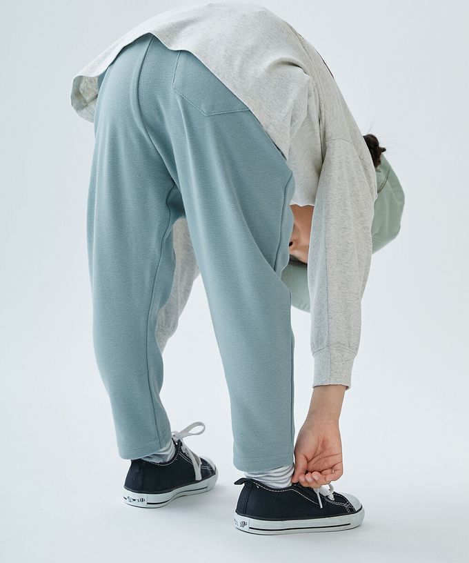 日本 devirock - [熱銷定番] 超彈力抗毛球哈倫長褲-橘棕