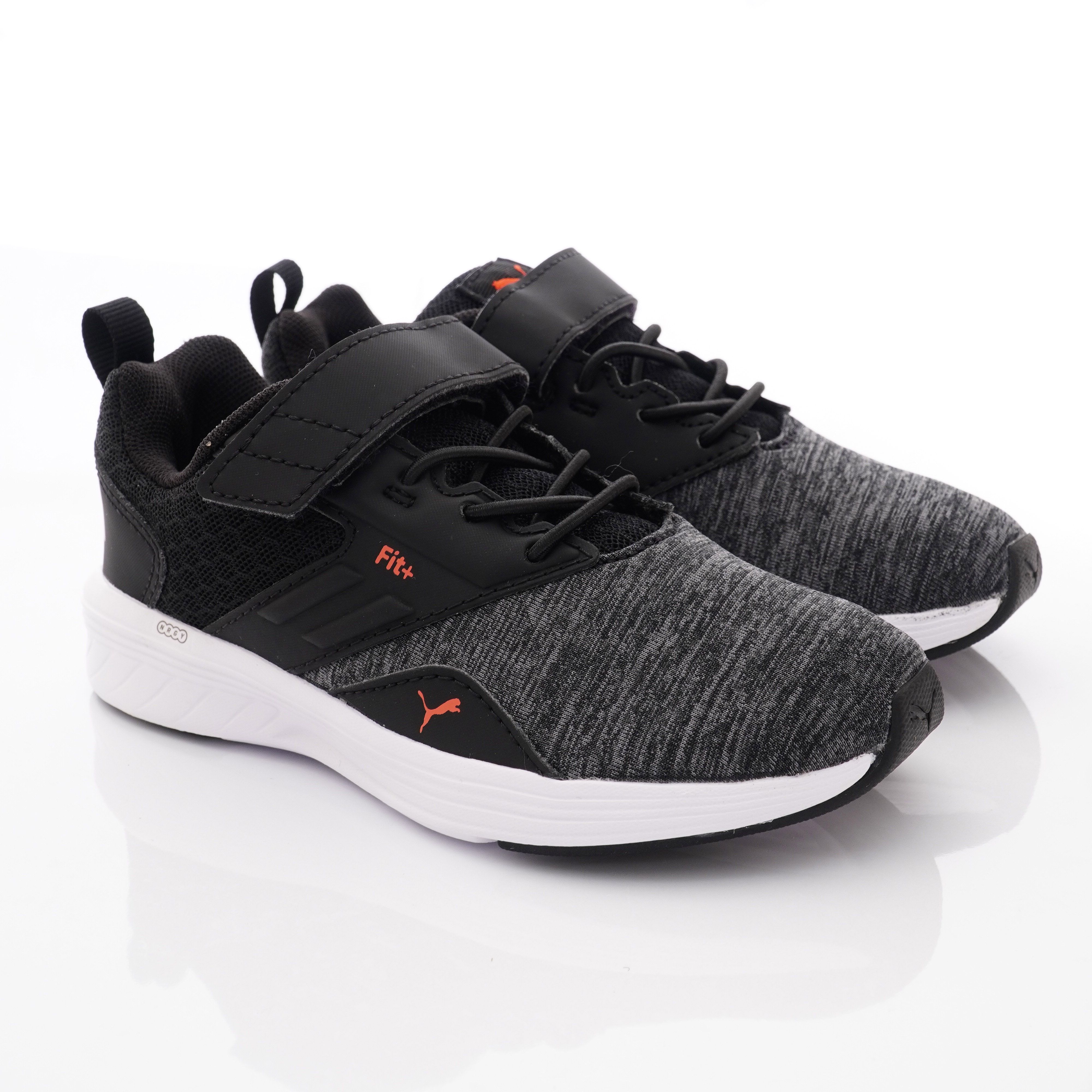 puma - 運動童鞋-Fit+運動鞋款(中小童段)-灰黑