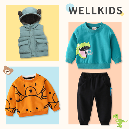 WELLKIDS ✧ 韓風潮流童裝 ✧ 襯衫、背心等混搭不撞款超有型 ✧