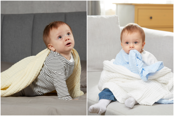 知名月中愛用品牌！美國 L'Ange 棉之境 純綿紗布小方巾、浴巾