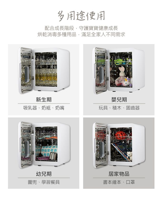 Nuby - 智能紫外線殺菌烘乾機-NB-U02