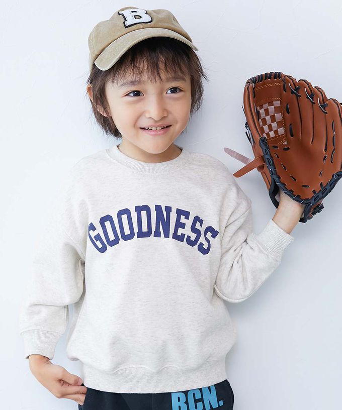 日本 devirock - 熱銷定番 印花縮口長袖上衣-動物們-灰杏