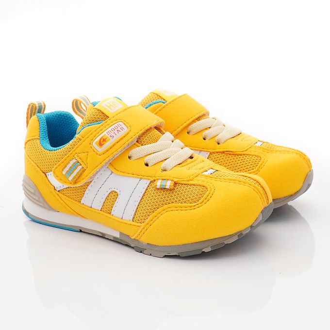 Moonstar日本月星 - 月星HI系列十大機能款-MSC23263芥末(中小童段)-機能運動鞋-芥末