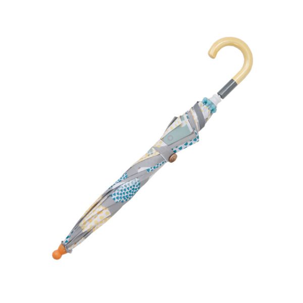 日本 kukka hippo - 兒童單片透明直傘-萌萌刺蝟