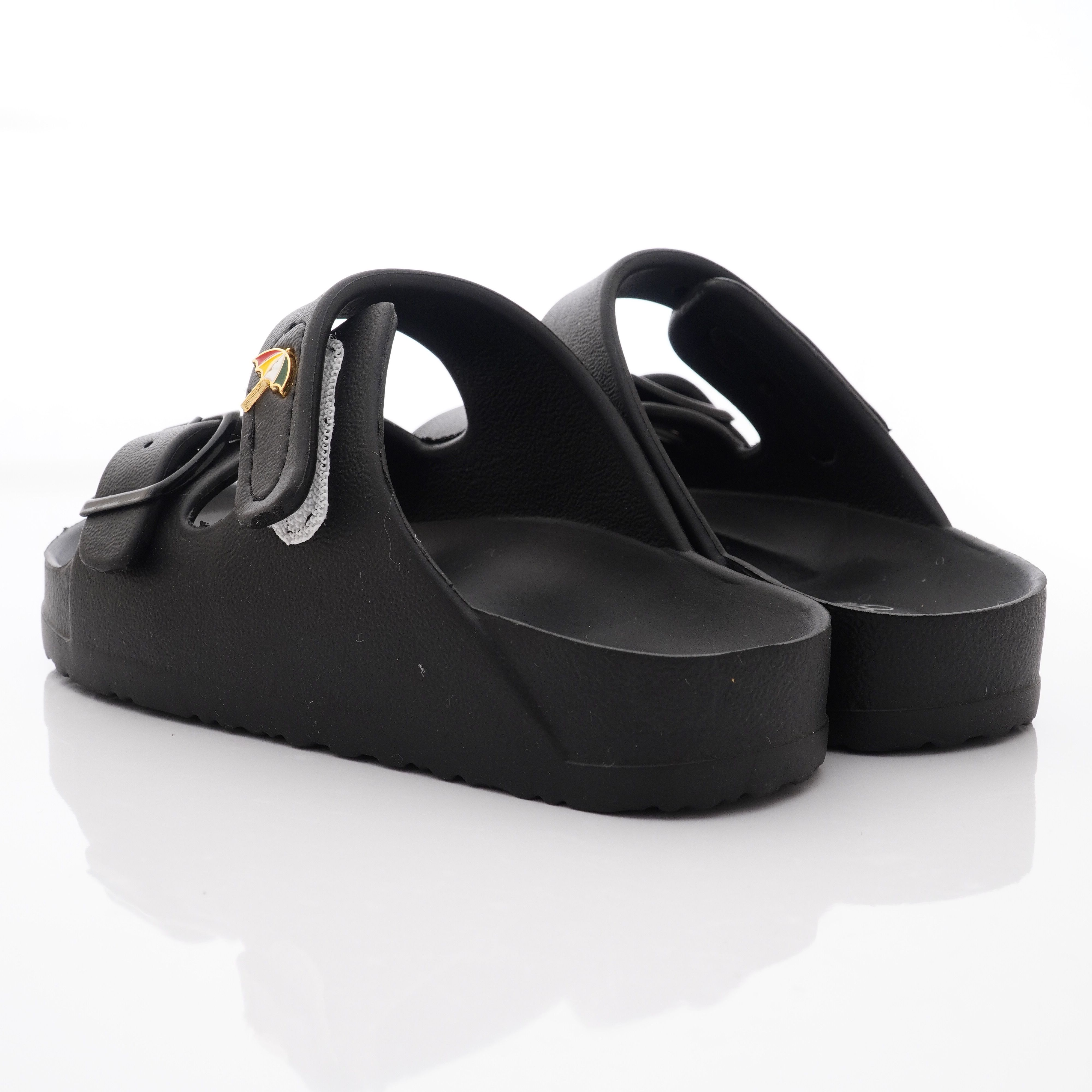 Arnold Palmer 雨傘牌 - 專櫃超輕量拖鞋款(中小童段)-黑