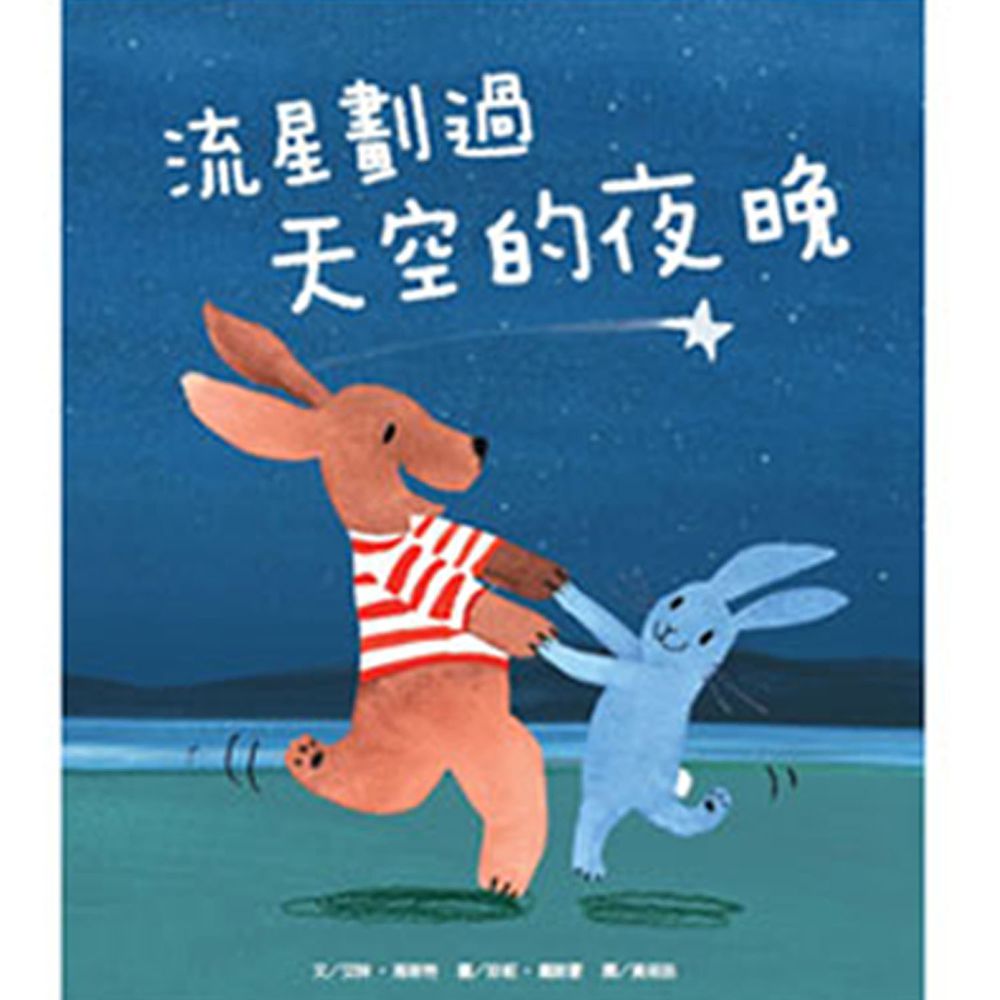 流星劃過天空的夜晚