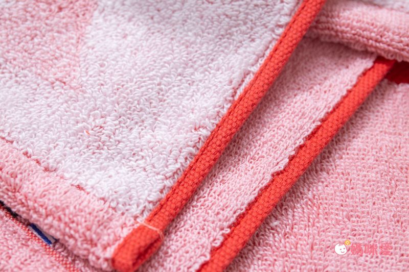 日本代購 - 日本製今治純棉長毛巾-富士山-紅 (34x80cm)