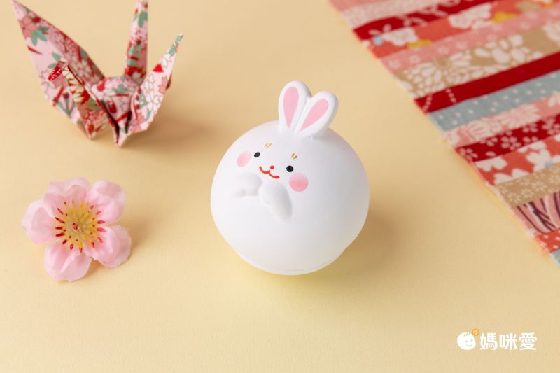 日本代購 - 圓圓滿滿 日本新年造型不倒翁擺飾-招財貓-三花 (約6×5.5×6cm)