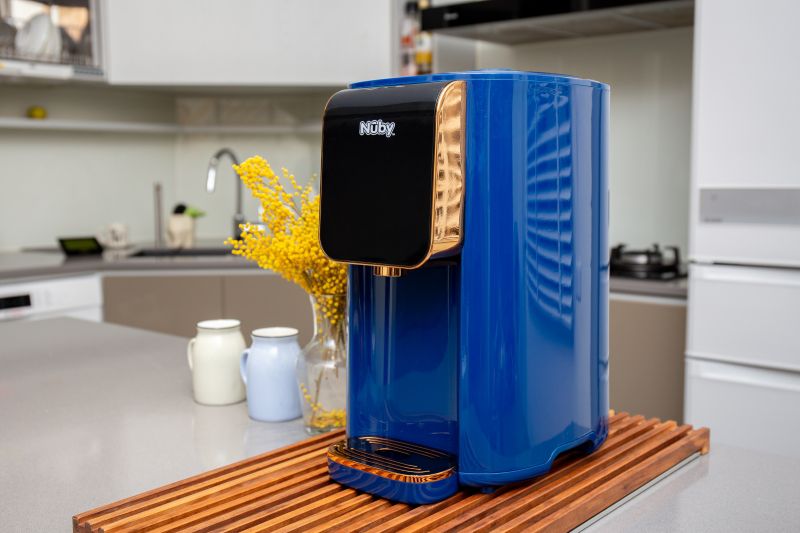 Nuby - 智能七段定溫調乳器-海軍藍