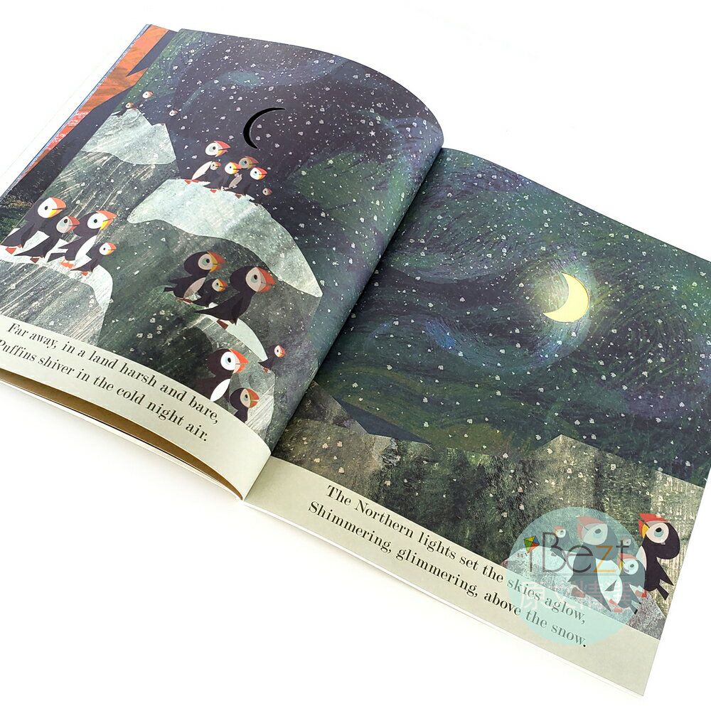 Little Tiger - A Peek-Through Picture Book(Tree/Bee/Sea/Moon) 精緻絕美的洞洞繪本