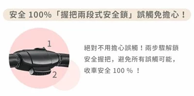 LOVON - MAGIC PLUS+ 自動秒收嬰兒推車-清爽綠