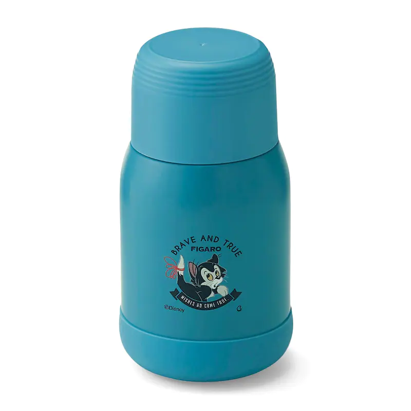 日本千趣會 - 迪士尼 復古風保冷保溫瓶-小熊維尼-灰杏 (180ml)