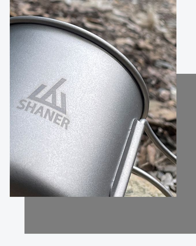 SHANER - 可折疊鈦杯