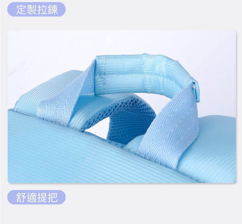 3D立體超輕量透氣減壓書包-卡通人物艾莎-紫色 (建議90~120cm)-22x14x30cm