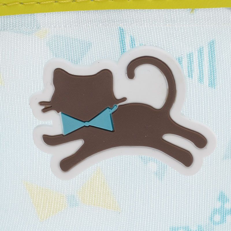 akachan honpo - 雨鞋-小貓-淺藍色