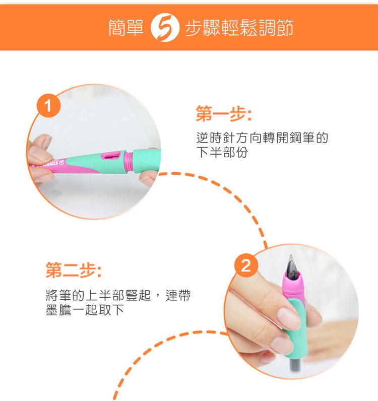 【德國STABILO思筆樂】兒童鋼筆禮盒組，買再送墨水！