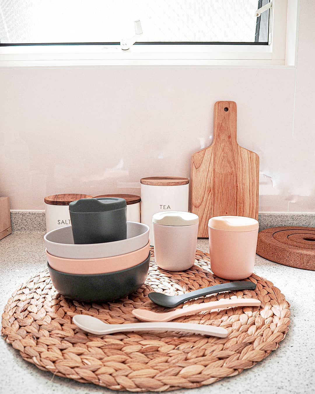 法國母嬰界最熱門【EKOBO】學習餐具！天然竹纖維材質抗菌防黴！