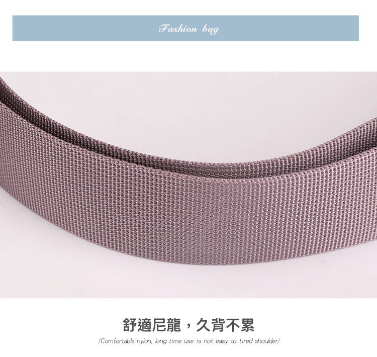 學院風防潑水單肩/斜背包-灰色 (21x29x15cm)