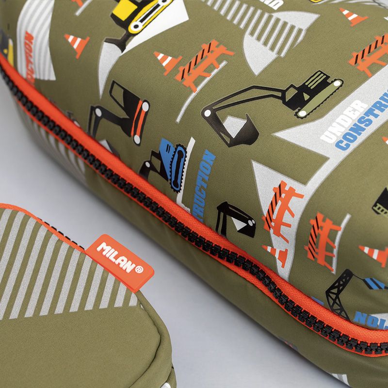 MILAN - 文具袋_挖土機(3層不含筆)
