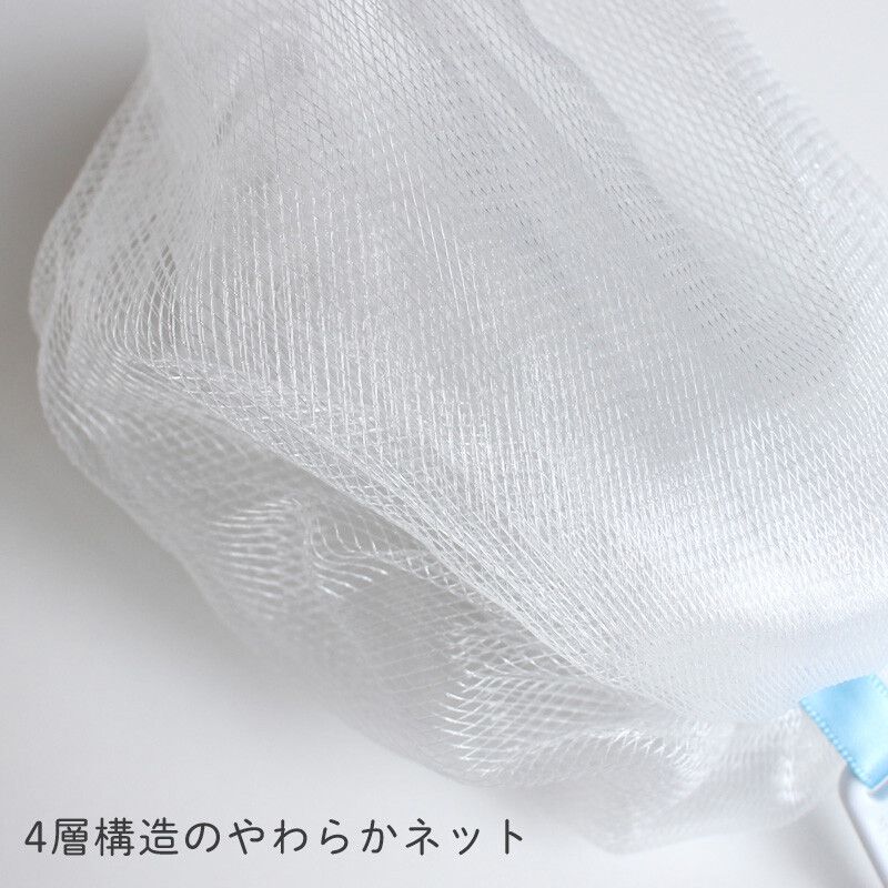 日本 MARNA - 濃密泡泡洗面乳起泡巾-白