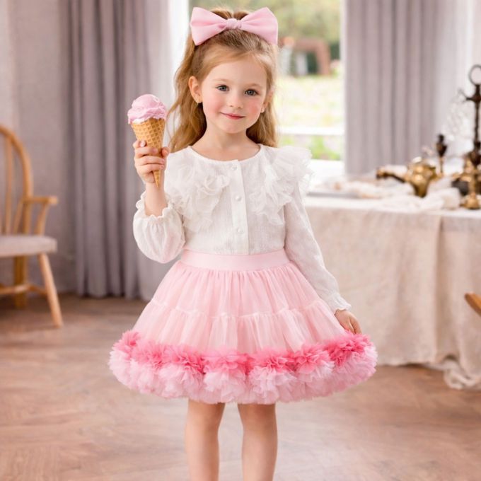 love, charlotte 超蓬網紗澎澎裙(半身裙 蓬蓬裙 蓬裙 裙子 婚禮  拍照 攝影 喜酒 喜宴 兒童 女童 童裝)