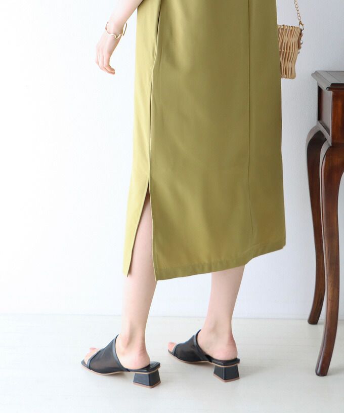 日本 BLUE EAST - 2WAY率性簡約V領連身洋裝/背心裙-黑